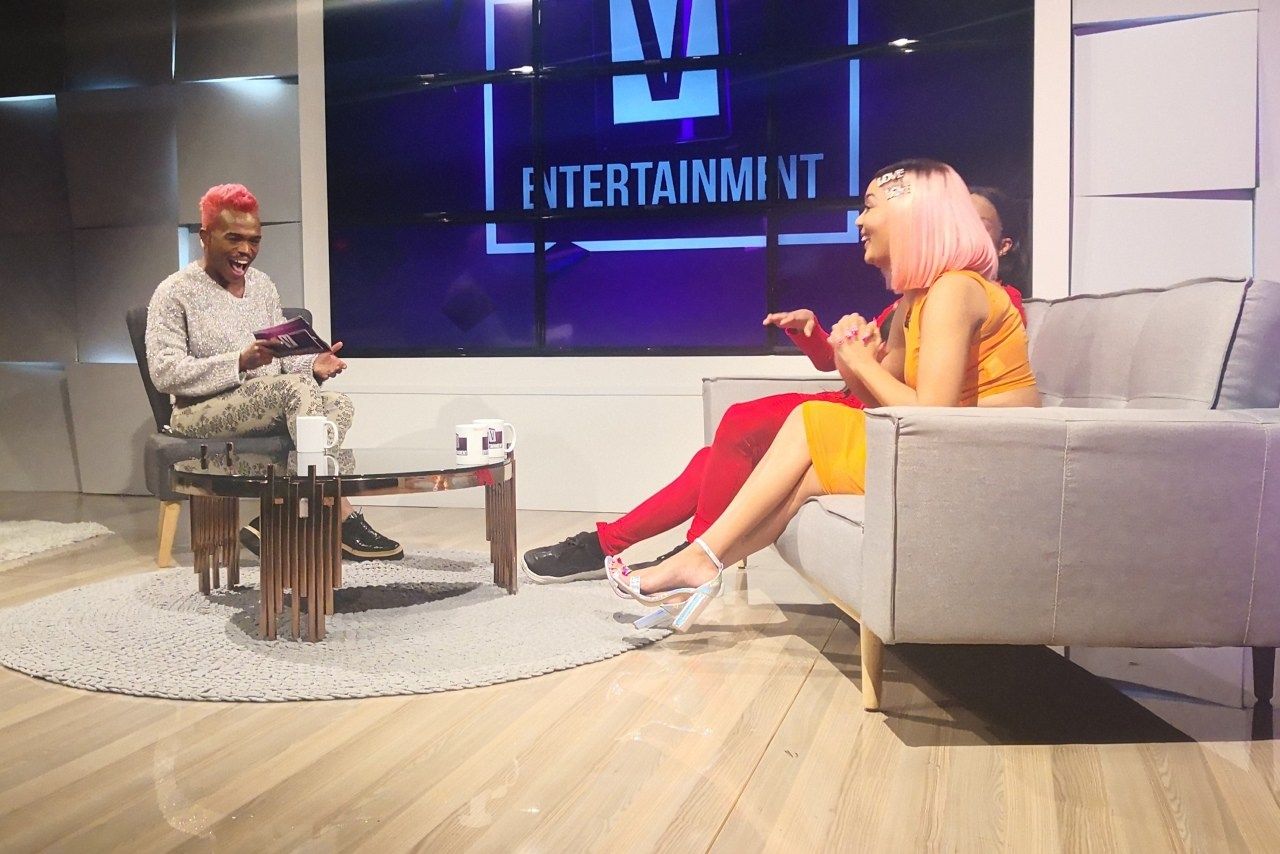 Pinky Girl & Lasizwe Talk Reality TV on V-Entertainment