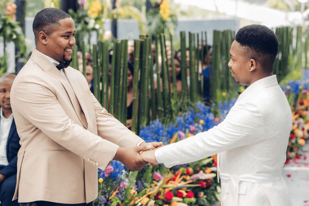 What a love - Andile and Njabulo's white wedding